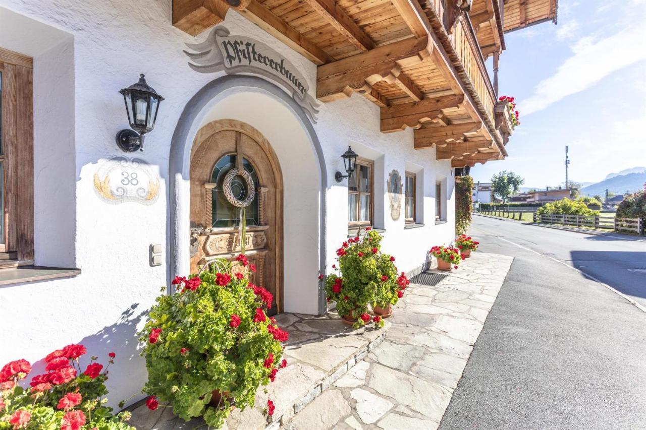 Haus Pfistererbauer Villa Brixen im Thale Buitenkant foto